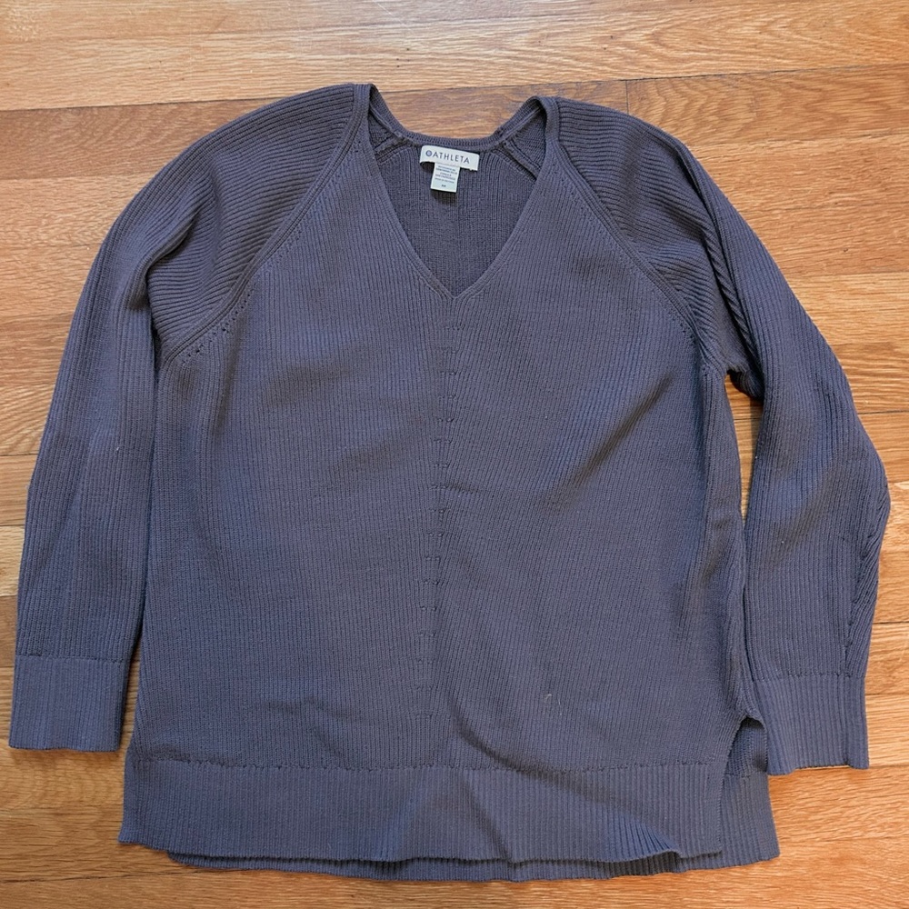 Athleta V Neck Sweater